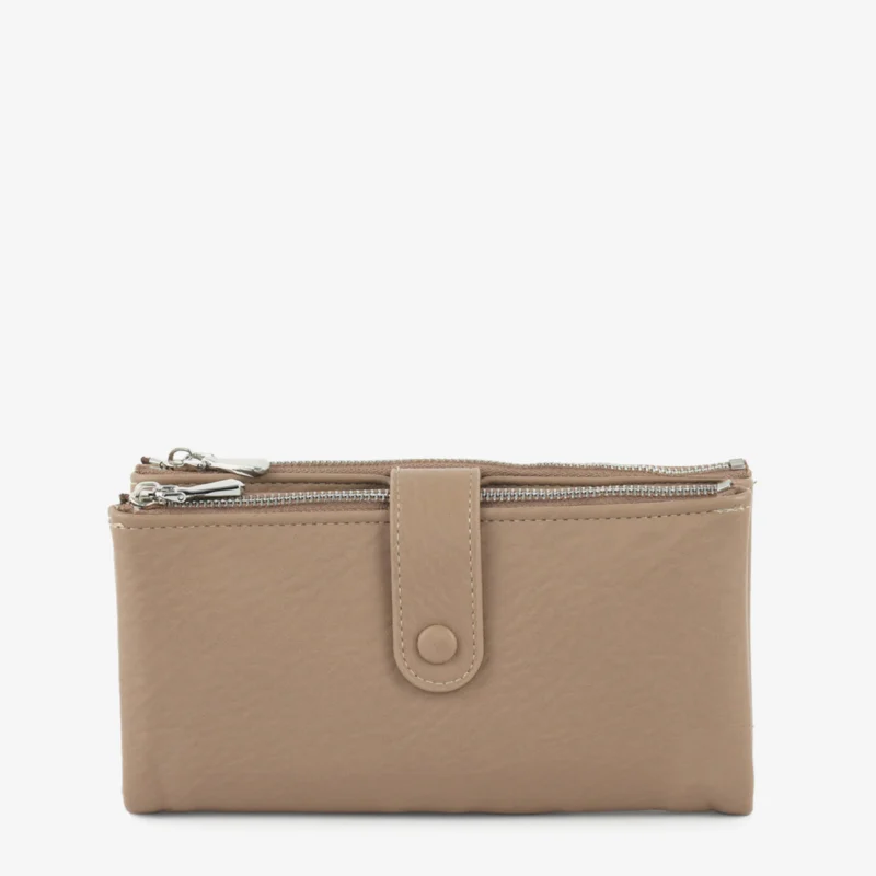 The Sandstone Double-Zip Pouch